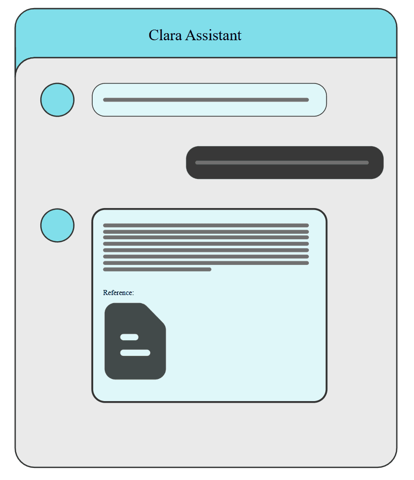 Conversational AI Assistant Interface
